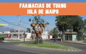 Farmacia de turno en Isla de Maipo